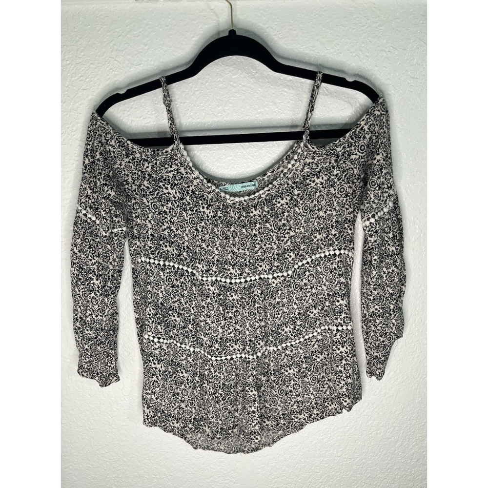 Designed off the shoulder shirt
